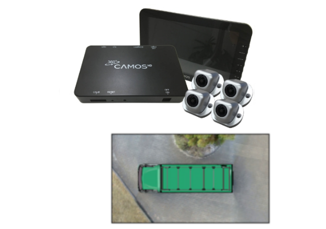 INO-8310-7M 360°俯瞰システム(INO-8310)＋7インチモニター(CM-720TA